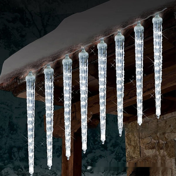 Lámpara Solar Navideña con Luces LED en Forma de Cono de Hielo - Image 7