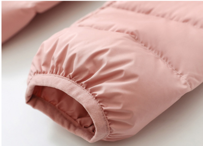 Chaqueta Acolchada Coreana de Cuello Alto para Mujer - Otoño e Invierno - Image 11