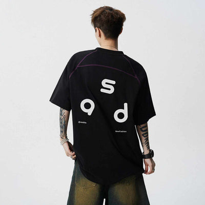 Playera de Algodón con Estampado de Letras - Image 8