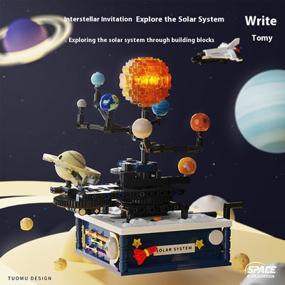 Bloques de Construcción Eléctricos Sistema Solar con Rotación Interactiva - Image 2