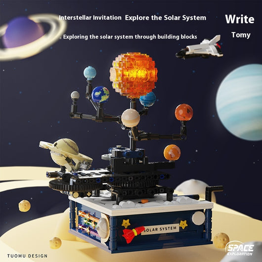 Bloques de Construcción Eléctricos Sistema Solar con Rotación Interactiva - Image 2