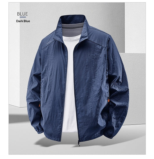 Chaqueta Casual Protección Solar para Hombre - Talla Grande Ultraligera - Image 12