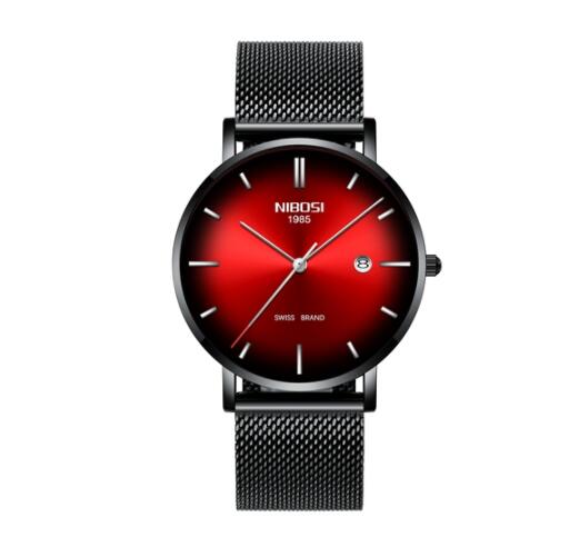 Reloj de Hombre Nibosi Elegante Acero Inoxidable - Resistente al Agua con Calendario - Image 22