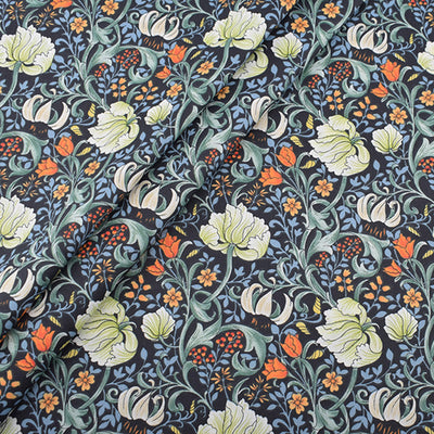 Paquete de 8 Piezas de Tela de Algodón Twill con Estampado Floral - Image 7