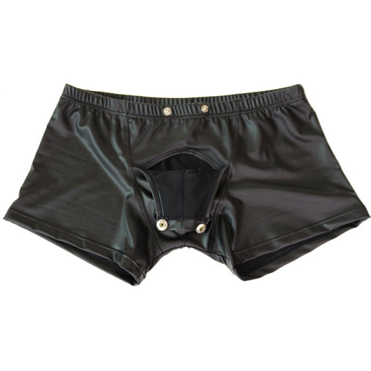 Bóxer Slip de Cuero Charol para Hombre - Image 3