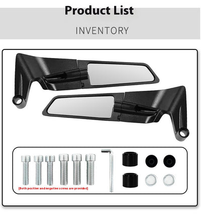 Espejo Retrovisor Eléctrico Plegable Universal para Motos y Autos - Image 12