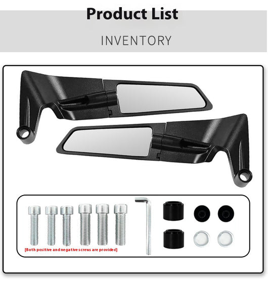 Espejo Retrovisor Eléctrico Plegable Universal para Motos y Autos - Image 12