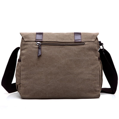 Bolsa de Lona Casual para Hombre - Diseño Minimalista y Versátil - Image 3