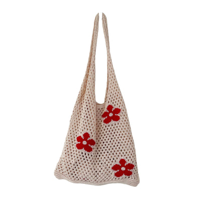 Bolsa de Hombro Mesh Calada Minimalista - Image 5