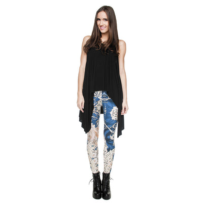 Leggings Cortos de Cintura Alta Estampados para Mujer - Image 3