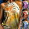 Blusa Suelta Estampada con Halter - Comodidad y Estilo para el Verano