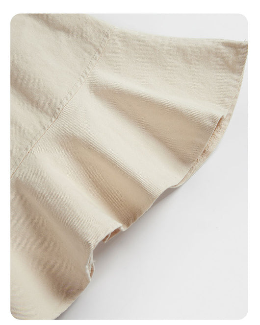 Falda Fishtail Slim con Costuras Decorativas para Mujer - Image 8