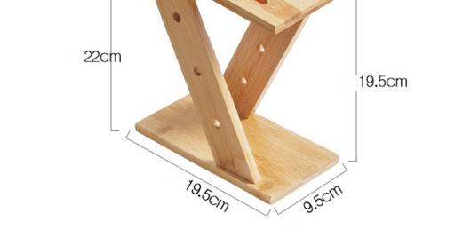 Soporte para Cuchillos de Bambú Cruzado - Image 6