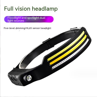 Linterna Frontal LED Recargable USB - Luz Potente con Sensor Automático - Image 8