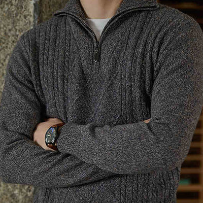 Suéter Cálido de Punto para Hombre - Image 6