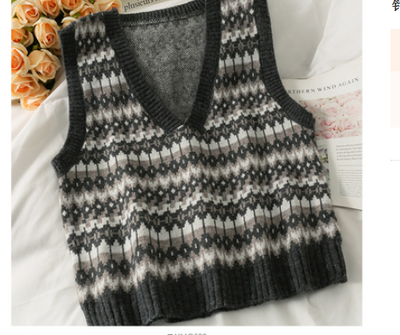 Cardigan Holgado Estilo Universitario para Mujer - Image 92