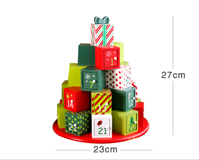 Calendario Navideño de Madera - Decoración Festiva - Image 13