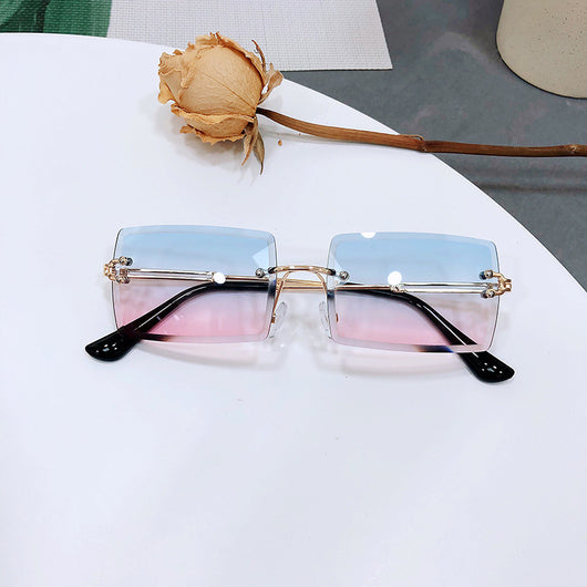 Gafas de Sol Degradadas sin Aro para Mujer - Image 2
