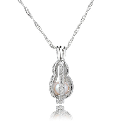 Collar de Perlas de Agua Dulce Serie Oyster Calado - Cadena Clavícula Elegante - Image 6