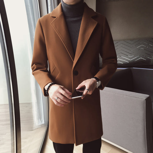 Abrigo de Lana Clásico para Hombre - Image 11