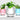 Touch-sensitive music vase desktop audio