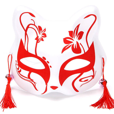 Máscaras de Gato y Zorro Estilo Japonés para Disfraz y Presentaciones Infantiles - Image 38
