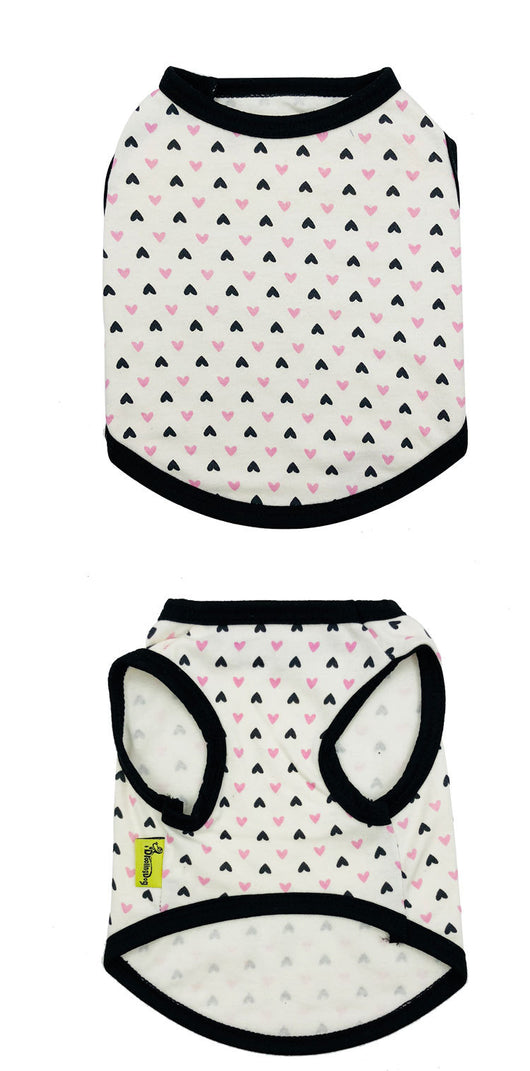 Chaleco de Algodón Estampado Love para Mascotas - Image 59