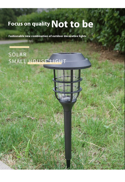 Luz LED Solar para Jardín con Diseño de Franjas - Image 14