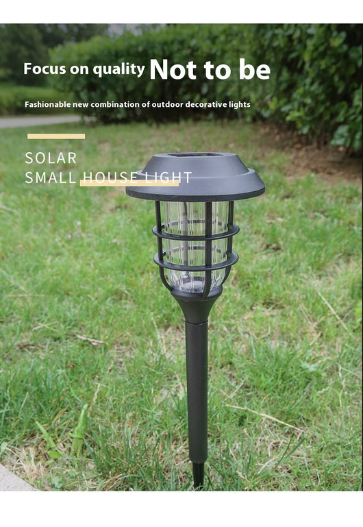 Luz LED Solar para Jardín con Diseño de Franjas - Image 14