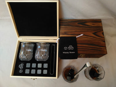 Set de Whisky Premium con Piedras de Hielo y Caja de Madera - Image 15