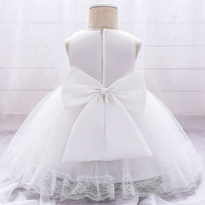 Vestido de Niña Europeo Americano con Bordado en Malla - Image 10