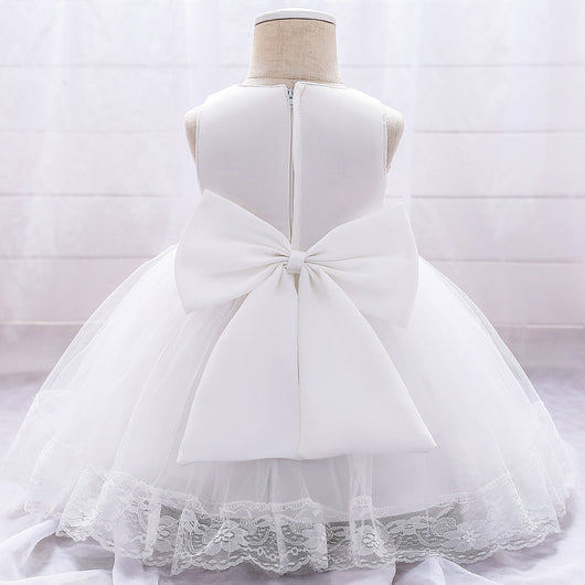 Vestido de Niña Europeo Americano con Bordado en Malla - Image 10