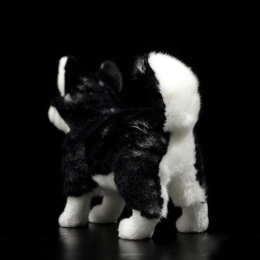 Peluche Husky de Ojos Mandarina - Juguete Perro Trineo - Image 2