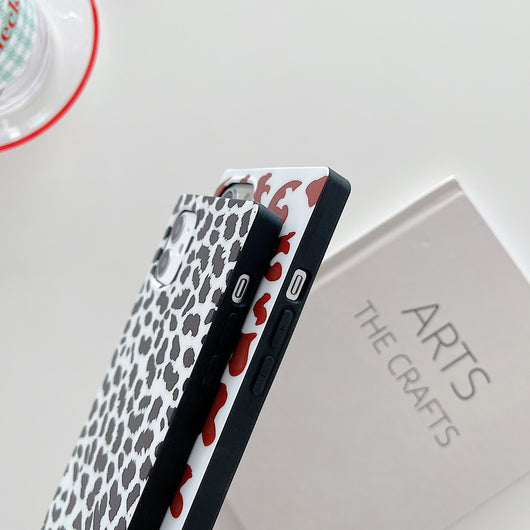 Funda para Celular Leopardo Ámbar con Borde Recto y Acabado Mate Brillante - Image 14