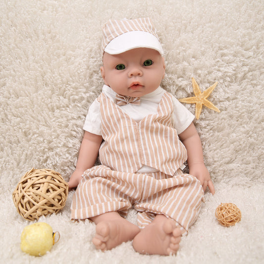 Muñeca Reborn de Silicona Pura 51cm - Realista y Coleccionable