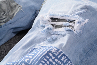 Pantalones Skinny Rotos con Estilo Urbano - Image 12
