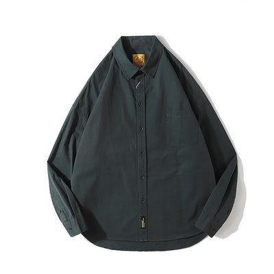 Camisa Japonesa de Color Liso para Hombre - Colección Verano - Image 9