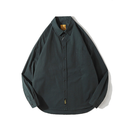 Camisa Japonesa de Color Liso para Hombre - Colección Verano - Image 9