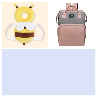 Mochila Maternal Multifuncional con Red Antimosquitos, Capacidad Grande y Cuna Plegable - Image 13