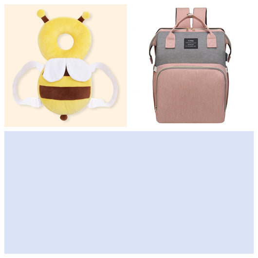 Mochila Maternal Multifuncional con Red Antimosquitos, Capacidad Grande y Cuna Plegable - Image 13