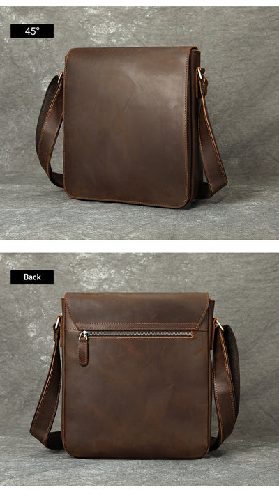 Bolsa Crossbody de Cuero Premium para Hombre - Diseño Versátil y Elegante - Image 22