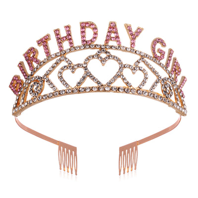 Corona Diamante Brillante para Fiesta de Cumpleaños - Set de Diadema Decorativa para Prom - Image 29