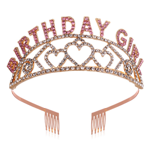 Corona Diamante Brillante para Fiesta de Cumpleaños - Set de Diadema Decorativa para Prom - Image 29