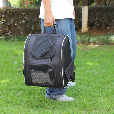 Mochila Transportadora Respirable para Mascotas - Gran Capacidad - Image 6