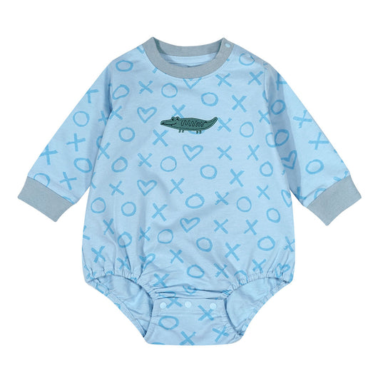 Pijama Enterizo para Bebé con Diseño Triangular - Manga Larga Primavera y Otoño - Image 4