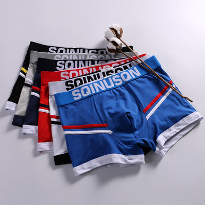 Bóxers de Algodón Puro para Hombre - Colores Sólidos Transpirables - Image 2