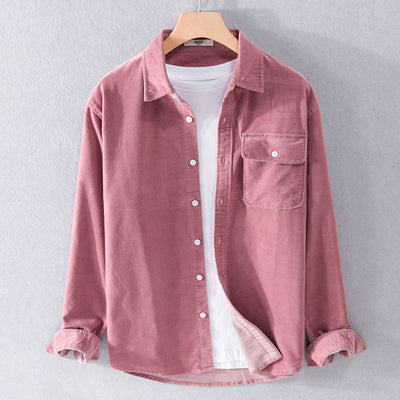 Camisa Suelta de Manga Larga para Hombre - Image 8