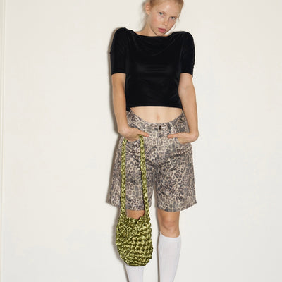 Pantalones Estampado Leopardo Niños - Ajuste Slim Primavera Otoño - Image 9