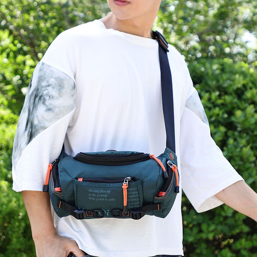 Mochila Táctica Crossbody para Hombre - Gran Capacidad para Senderismo y Ciclismo
