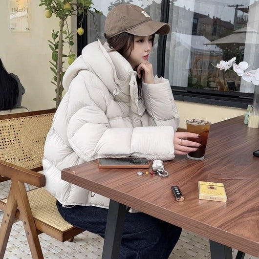 Chaqueta de Plumón de Algodón para Mujer Invierno - Image 7